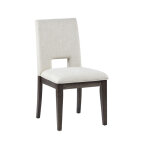 Evan 5-piece 78-96-inch Dining Set With 4 Eggshell Linen-look Side Chairs - Image 10