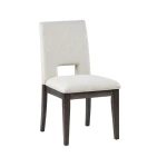 Evan 5-piece 78-96-inch Dining Set With 4 Eggshell Linen-look Side Chairs - Image 10