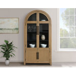 Magnolia Curio, Weathered Sand With Black Interior