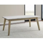 Vida 6-piece White Marble Dining Set(table & 4 Side Chairs) - Image 3