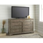 Highland Park Dresser, Waxed Driftwood