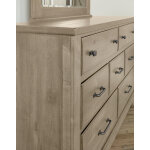 Cool Rustic Dresser - 7 Drwr - Image 6