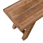 Reclamation 60" Salvaged Wood Bench - Image 5