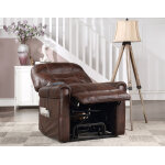 Ottawa Power Lift Chair With Heat And Massage, Walnut - Image 3