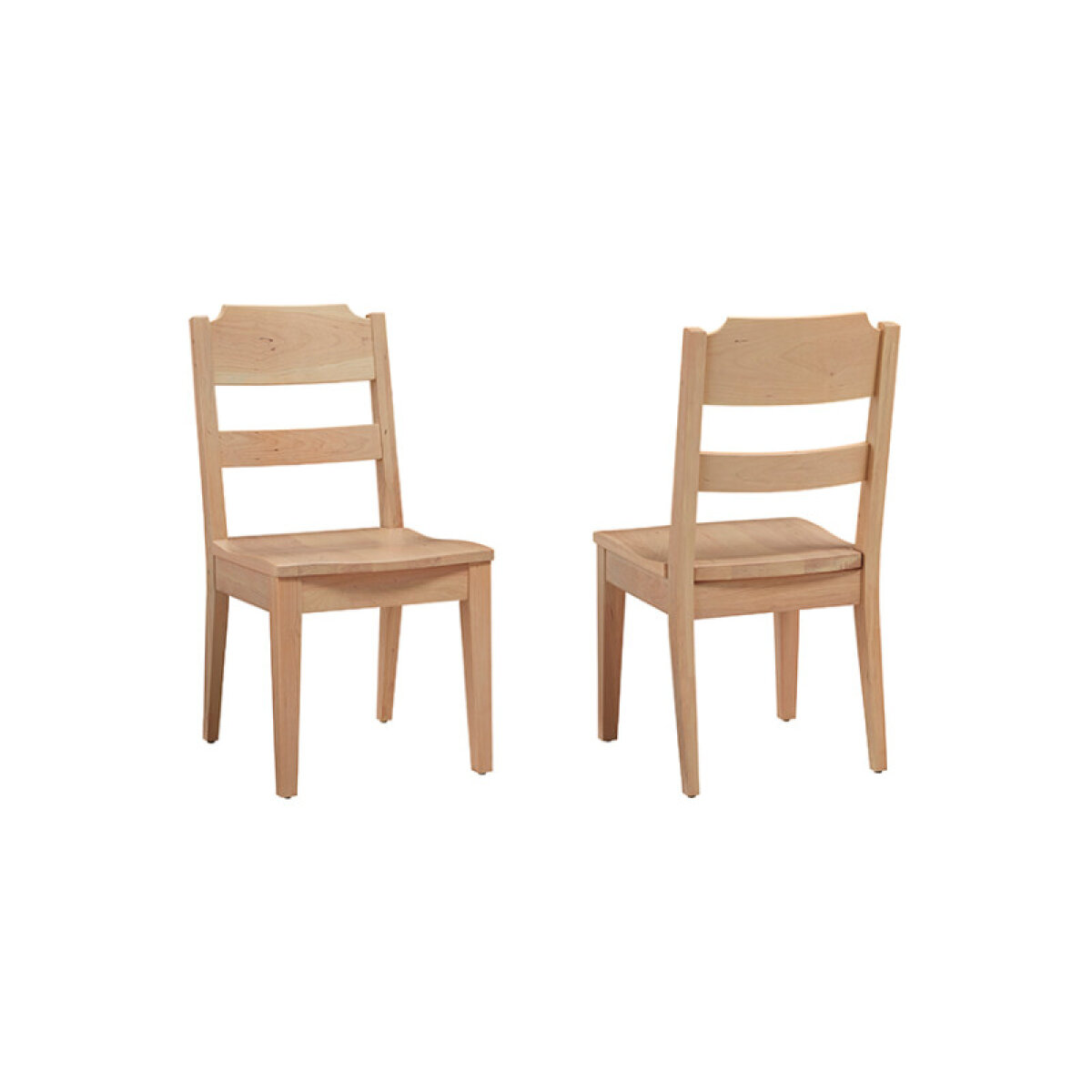 c86b02a8e5bc42f0878cb39b9a08ecf6 Crafted Cherry Dining by Ben & Erin Napier LADDERBACK SIDE CHAIR - Image 1