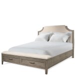 Vogue King Upholstered Storage Bed - Image 3