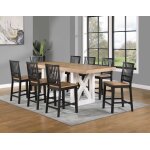 Magnolia 24-inch Height Two-tone Counter Stool - Image 11