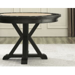 Rylie 6-piece Game Dining Set, Black Finish - Image 17