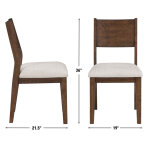 Canton 5-piece 72″ Side Chair Dining Set - Image 21