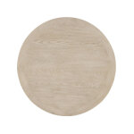 Darcy 42″ Round Dining Table, Midnight Blue And Natural Finish - Image 7