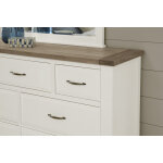 Maple Road Two-tone Triple Dresser - 7 Drwr - Image 6