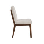 Canton 5-piece 72″ Upholstered Side Chair Dining Set - Image 13