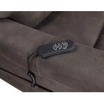 Brisbane Power Lift Chair W/three Heat Zones, Stone - Image 17