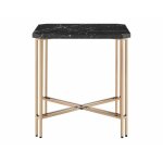 Daxton Faux-marble Top End Table - Image 5