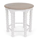 Round Spindle End Table - Image 3