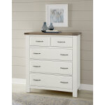 Maple Road Two-Tone CHEST - 5 DRWR - Image 3