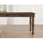 Joanna 59.5″ 4-drawer Dining Table, Brown - Image 2