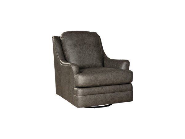 Cm Leather Living Room Swivel Glider L084410bdsg