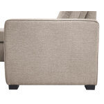 Noah Flippable, Convertible Storage Sleeper Chofa, Tan - Image 6