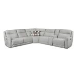 Social Club Power Headrest Chair & 1/2 Recliner