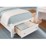 Bonanza Twin Mansion Storage Bed - White Finish - BB29-338-033B-302-333 - Image 3