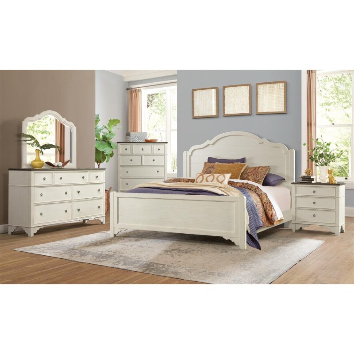 d43a782c8d8b5202d69e996fe4b4cef0 Grand Haven King Panel Bed - Image 1