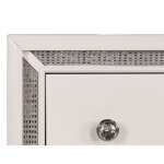 Cassie Illuminating Glam Dresser And Mirror, Shimmering Pearl Finish - Image 9