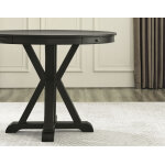 Rylie 6-piece Counter Game Dining Set, Black Finish - Image 17