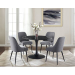 Colfax Side Chair Charcoal - Image 6