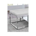 Aston White Marble End Table - Image 8