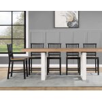 Magnolia 24-inch Height Two-tone Counter Stool - Image 13