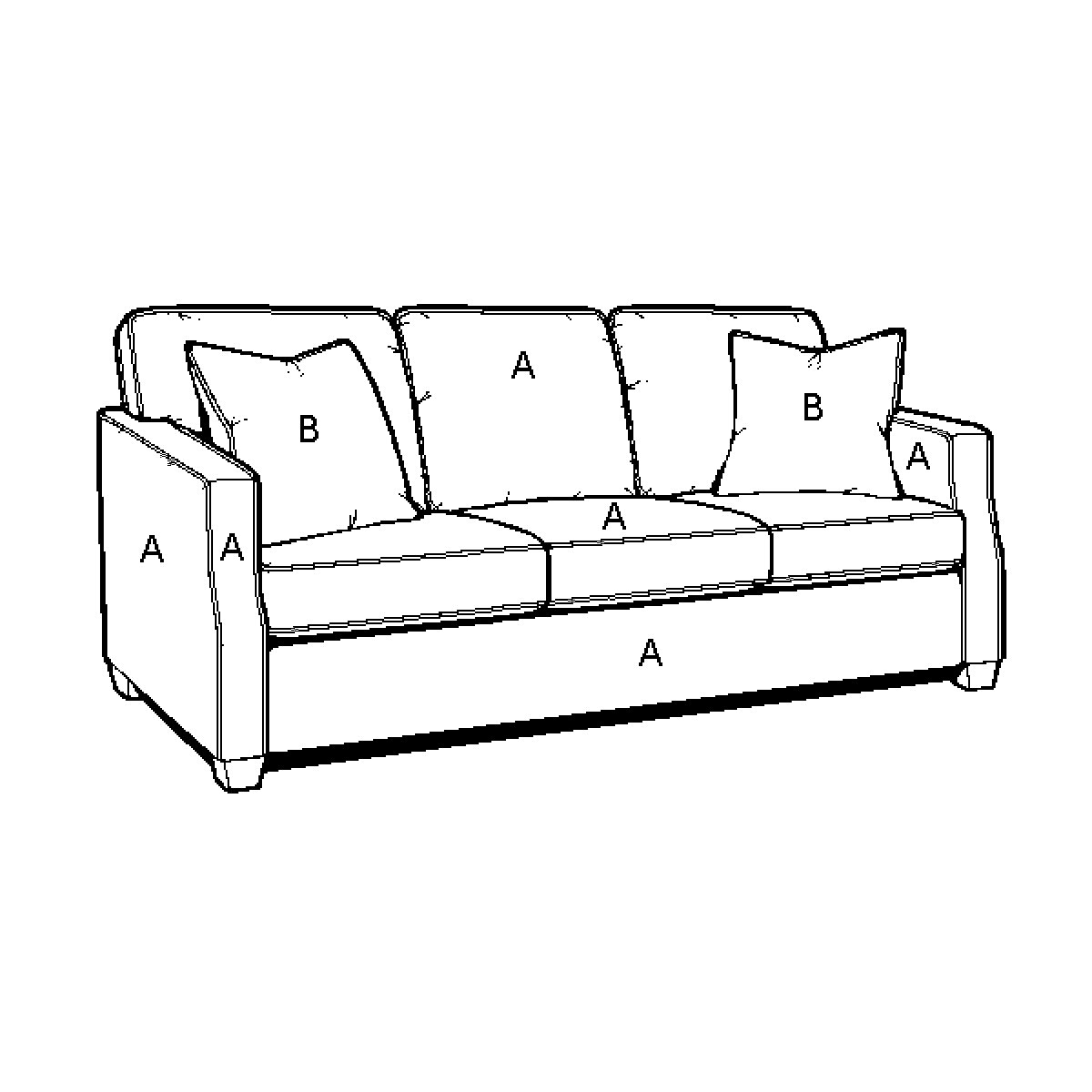 d9f448bff25943e57488e3aa43ac7937 2570 Loveseat - Image 1
