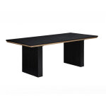 Magnolia Modern Double Pedestal Base, Black - Image 10