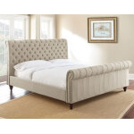 Swanson King Bed, Sand - Image 3