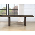 Evan 5-piece 78-96-inch Dining Set With 4 Eggshell Linen-look Side Chairs - Image 9