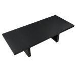 Aubrey 78-96″ Table Top W/18-inch Leaf, Black - Image 3