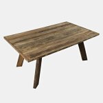 Reclamation Salvaged Wood Dining Table - Image 4