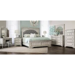 Highland Park Dresser/mirror, Cathedral White