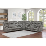 Morello Gray Sectional Motion Collection - Image 3