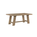 Orinda Rustic Modern Double Pedestal Base - Image 11