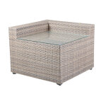 Tamyra Resin Wicker Side Table & Ottoman - Image 8