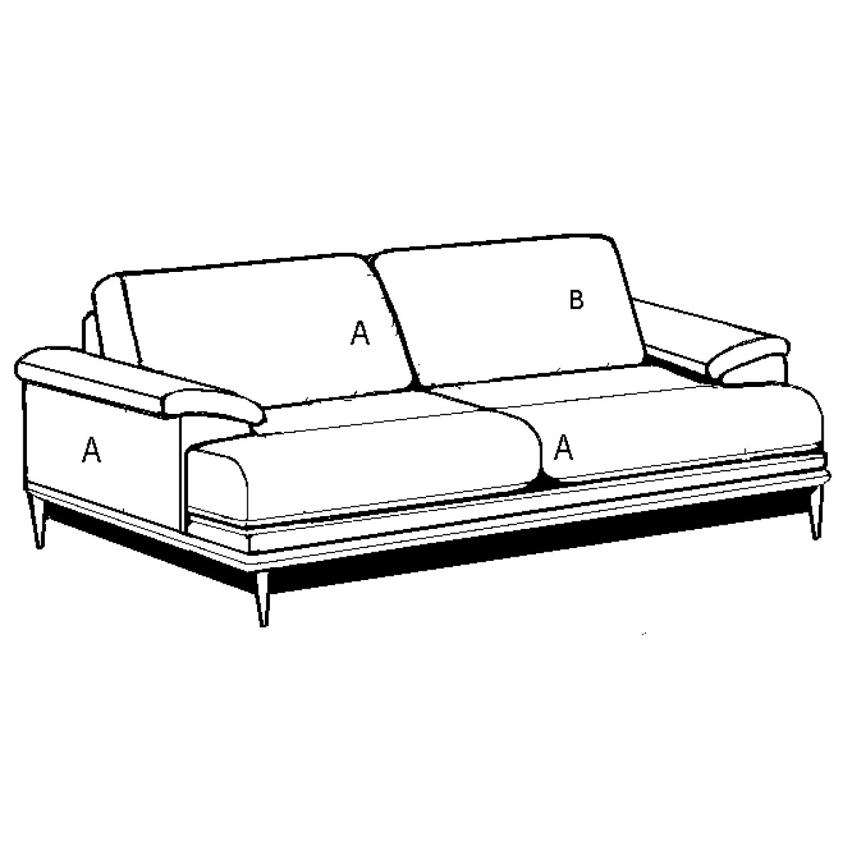 e22113ce88d5b17bb4f374a9bd993913 2227-01 Sofa - Image 1