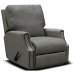 Swivel Gliding Recliner With Nails