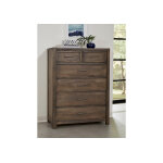 Crafted Oak By Ben & Erin Napier Chest - 5 Drawer - 793-115 - Image 5