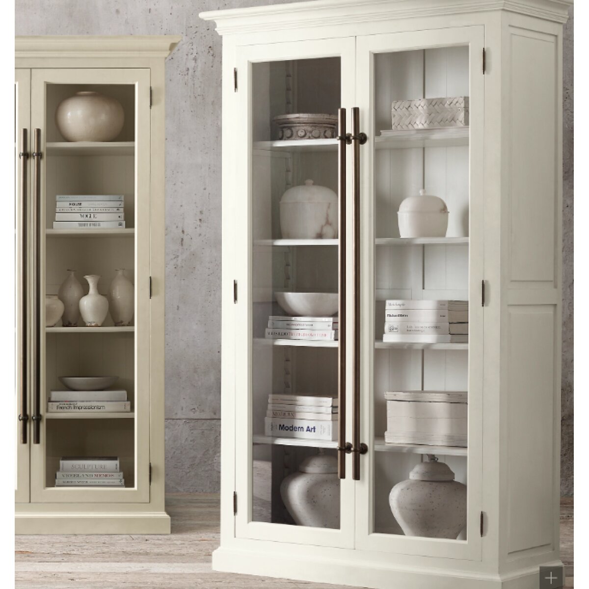 e5a43e66ef9183251a891d48456ab26a Chloe Black and White Cabinet - Image 1