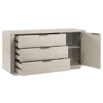 Garland 64″ Sideboard, Greige Finish - Image 3