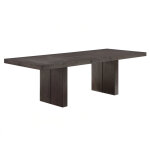 Evan 6-piece 78-96-inch Table Set With Green Velvet Chairs - Image 6