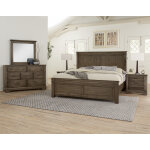 Cool Rustic Nightstand - 3 Drawers - Image 12