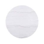 Colvin, 36″ Round White Marble Top Cocktail Table, Castered, Toffee - Image 2