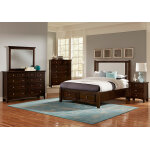 Bonanza UPHOLSTERED STORAGE BED - GREY - Image 5